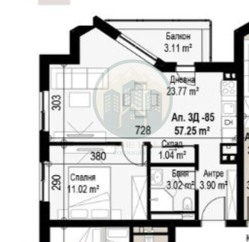 Продава 2-СТАЕН, гр. София, Сердика, снимка 10 - Апартаменти - 53031600