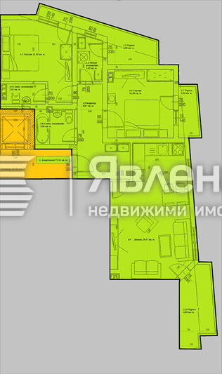 На продаж  2 спальні Благоевград , Освобождение , 115 кв.м | 81093218 - зображення [2]