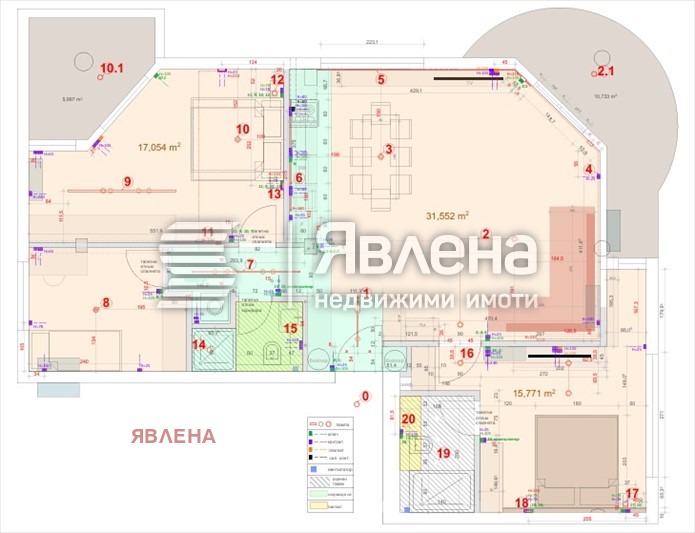 Продается  3 спальни София , Лозенец , 150 кв.м | 65587068 - изображение [17]
