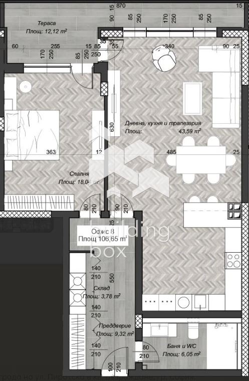 Продава ОФИС, гр. София, Център, снимка 3 - Офиси - 55887197