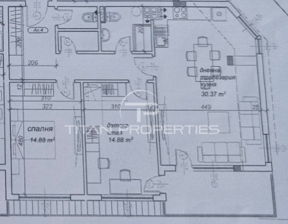 Satılık  2 yatak odası Plovdiv , Kyuçuk Parij , 117 metrekare | 62464001 - görüntü [3]