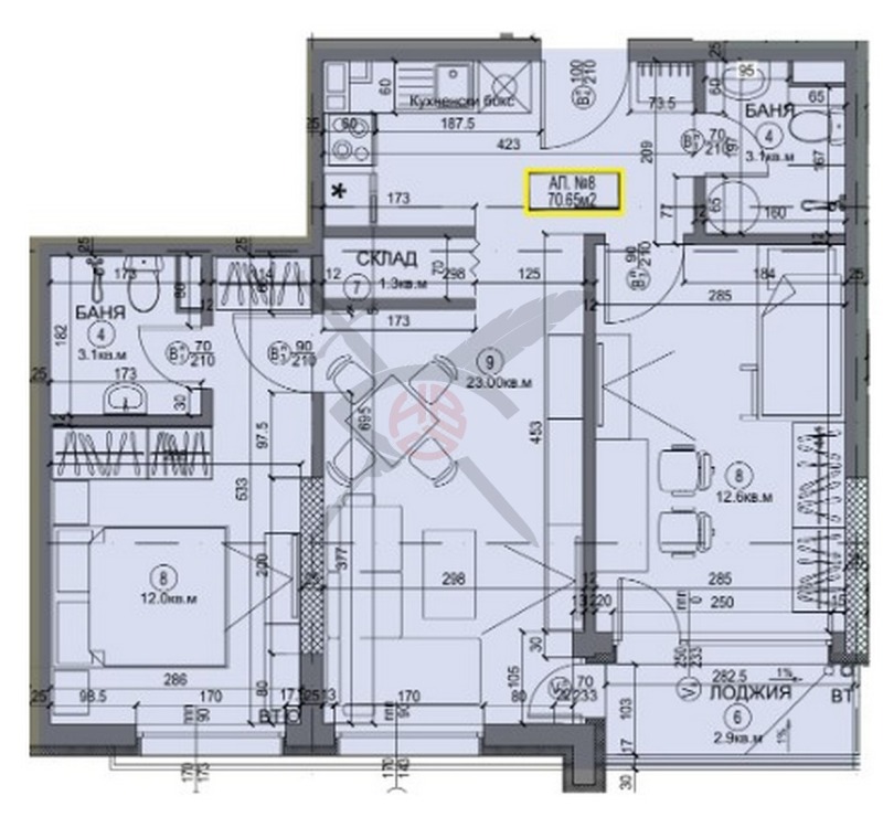 Eladó  2 hálószobás Sofia , Krasno selo , 90 négyzetméter | 94788749 - kép [2]