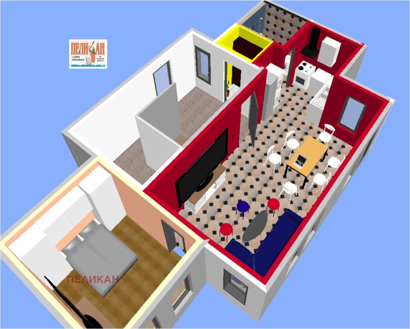 Продава 2-СТАЕН в област Велико Търново, гр. Горна Оряховица - 68 кв.м / 65 900 € » 128 889.20 лв., ПЕЛИКАН