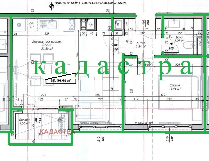 Zu verkaufen  1 Schlafzimmer Sofia , Owtscha kupel , 64 qm | 80752361