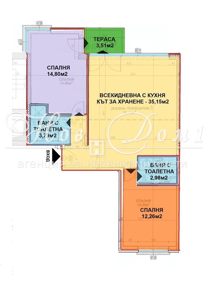 Продава 3-СТАЕН, гр. София, Обеля 2, снимка 6 - Aпартаменти - 49318794