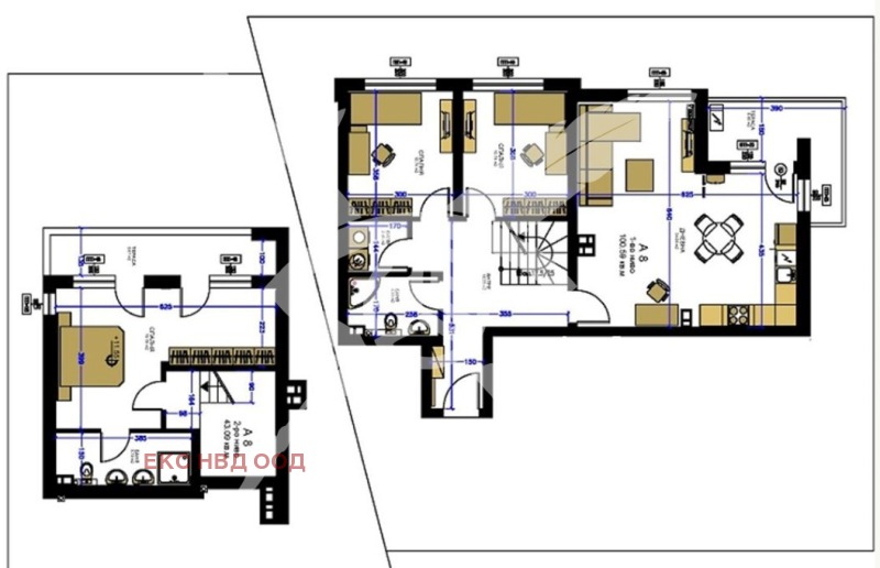 À venda  Mais de 3 quartos Plovdiv , Hristo Smirnenski , 168 m² | 39416098