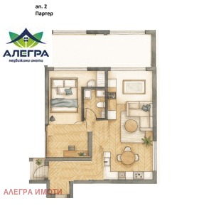 1 bedroom Velingrad, region Pazardzhik