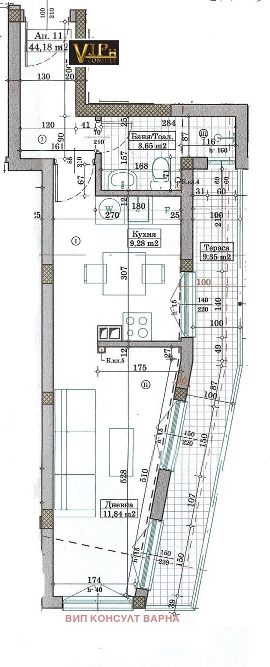 Продава 1-СТАЕН, гр. Варна, Зимно кино Тракия, снимка 5 - Апартаменти - 53717194