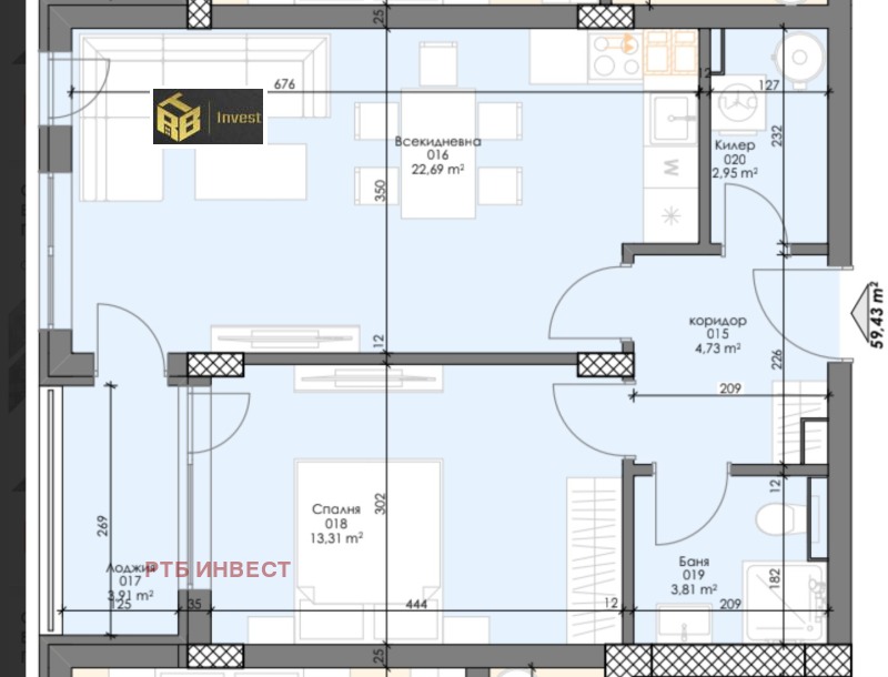 Zu verkaufen  1 Schlafzimmer Sofia , Zentar , 72 qm | 28268092 - Bild [3]