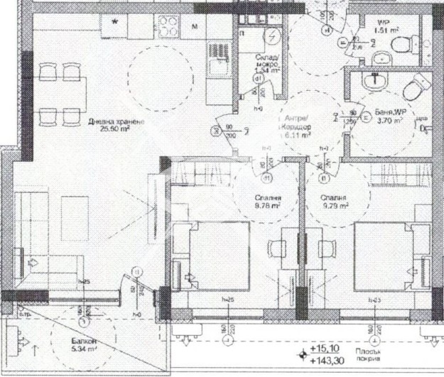 For Sale  2 bedroom region Burgas , Aytos , 83 sq.m | 81210262