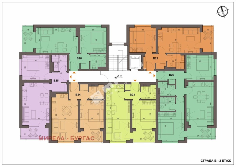 Продава 2-СТАЕН, гр. Бургас, Сарафово, снимка 2 - Aпартаменти - 47642378