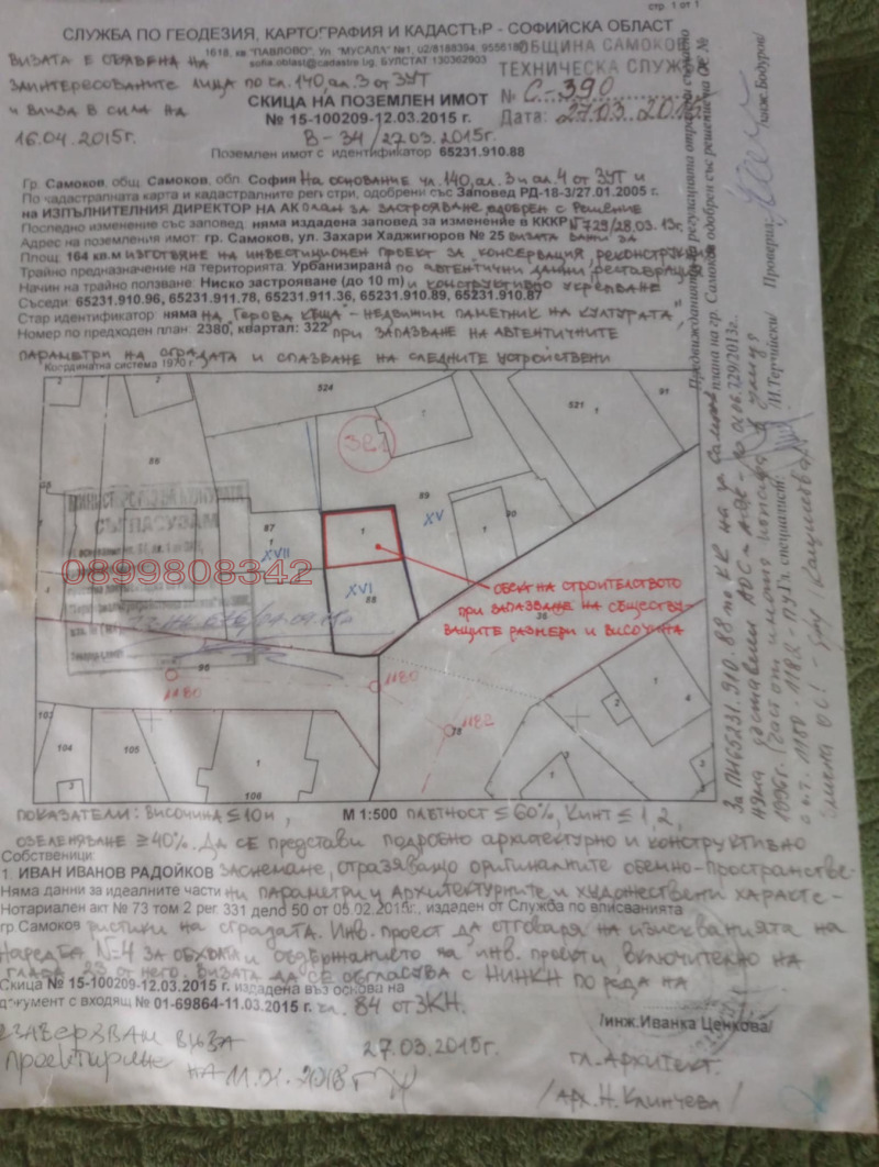 Продава ПАРЦЕЛ, гр. Самоков, област София област