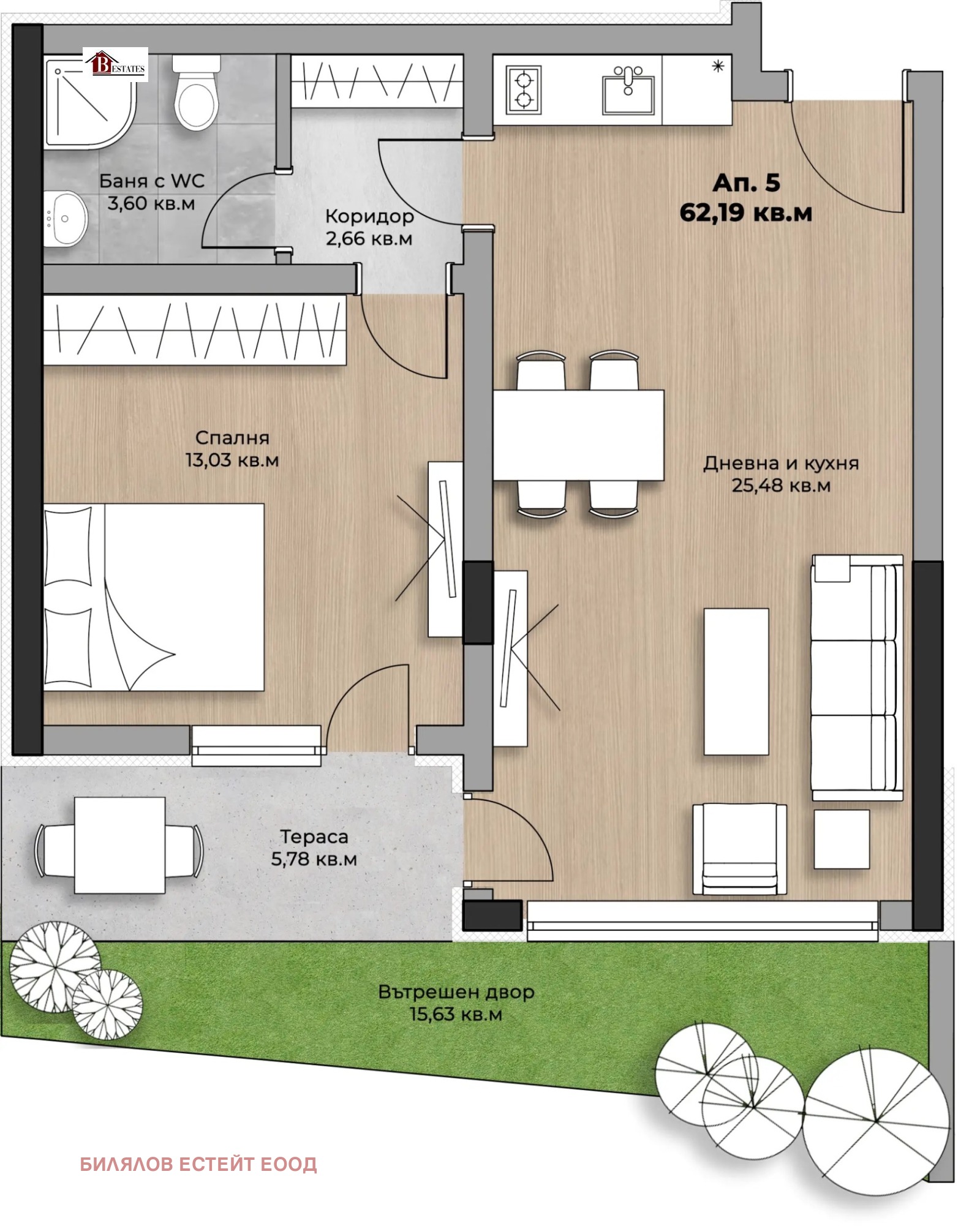 Продава 2-СТАЕН, гр. София, Горна баня, снимка 3 - Апартаменти - 53711024