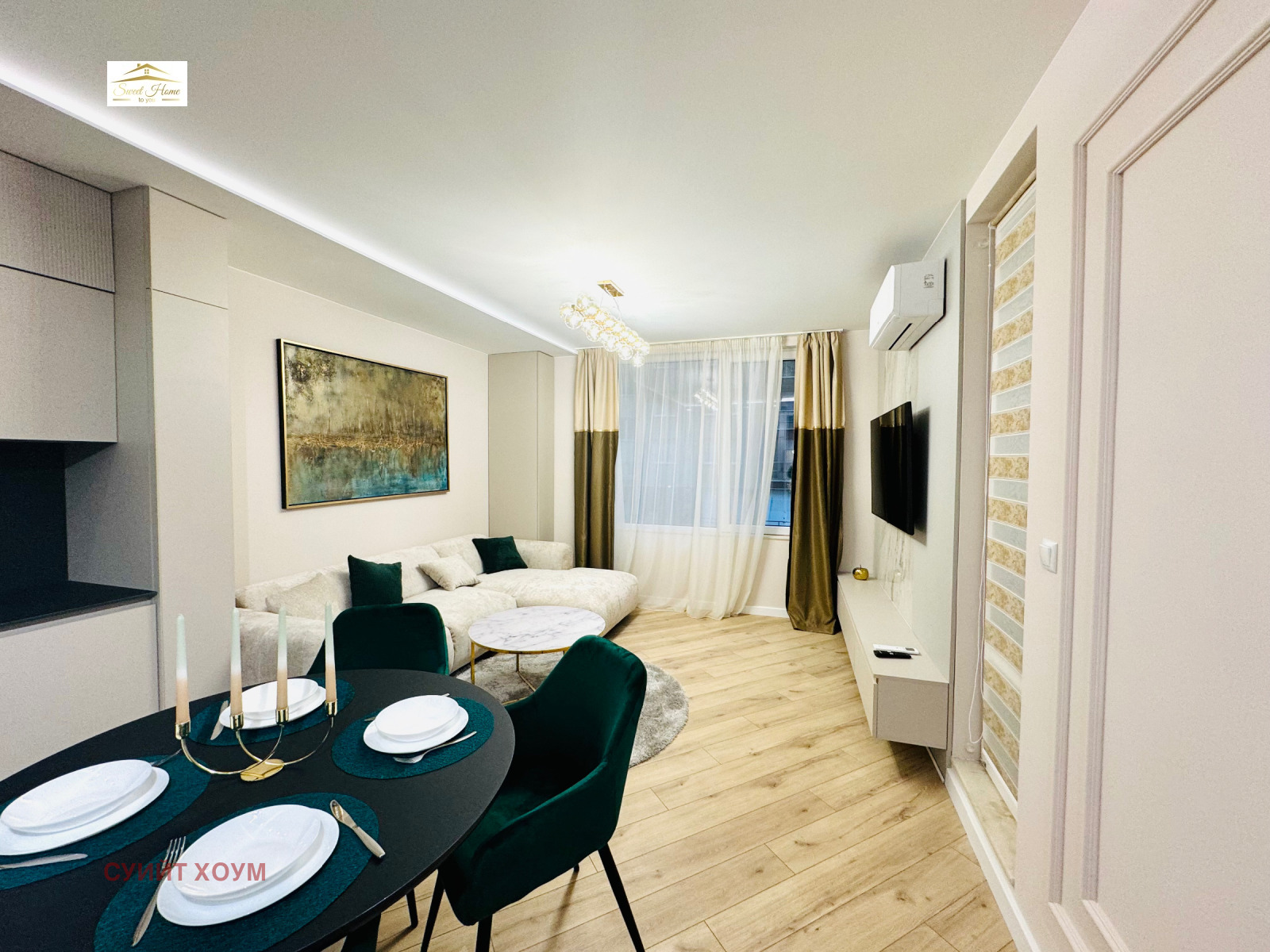 Дава под наем 3-СТАЕН, гр. София, Кръстова вада, снимка 3 - Апартаменти - 53834021