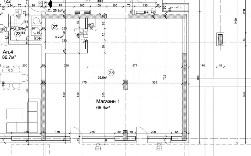 Zu vermieten  Büro Sofia , Krasno selo , 93 qm | 87407163 - Bild [3]