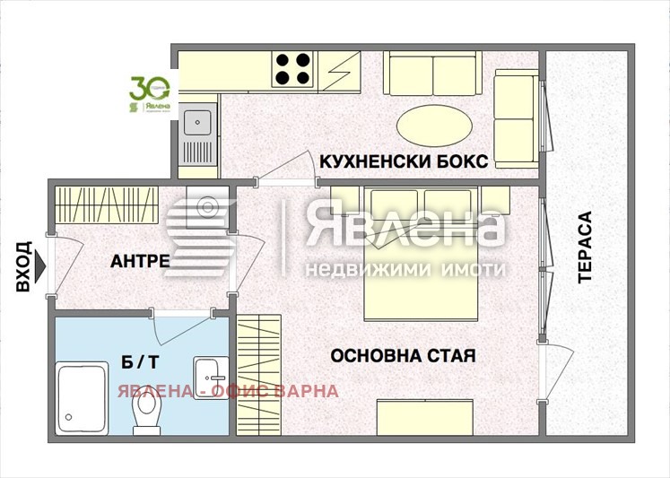 Дава под наем 1-СТАЕН, гр. Варна, Левски 1, снимка 9 - Aпартаменти - 49239302