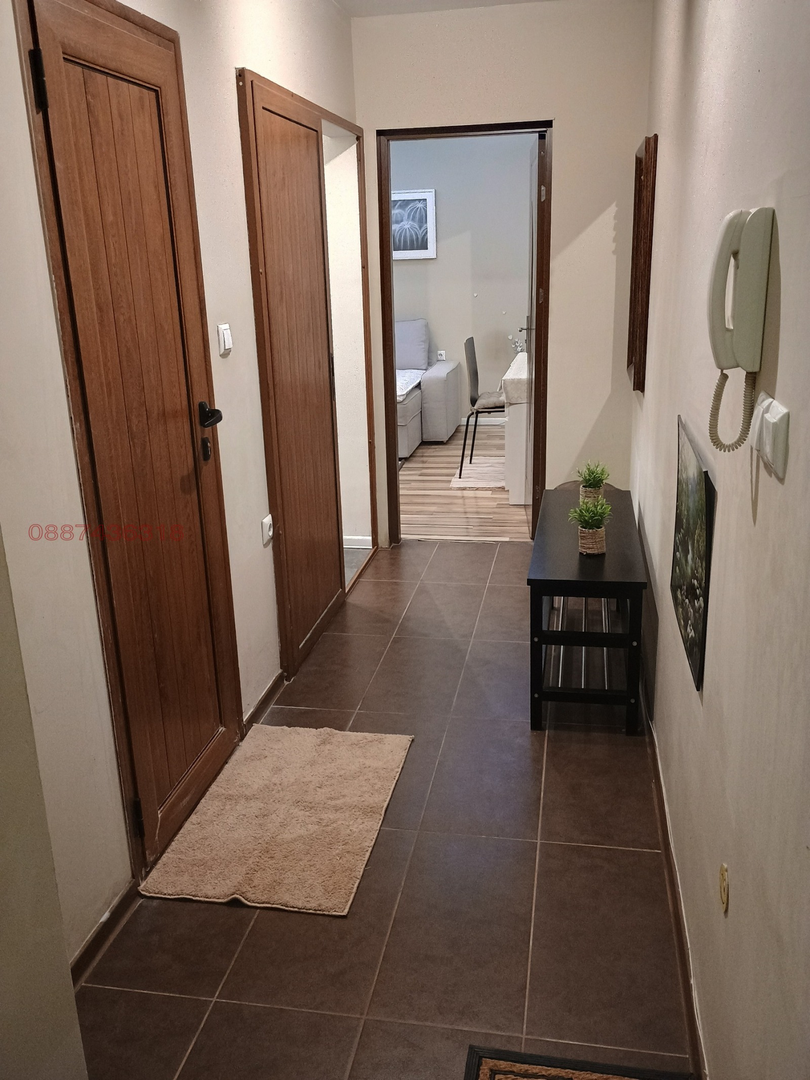 Дава под наем 1-СТАЕН, гр. Русе, Възраждане, снимка 2 - Апартаменти - 53803651