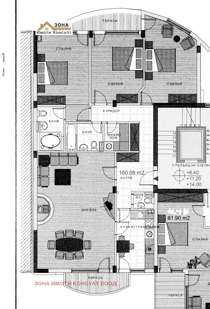 En renta  3 dormitorios Sofia , Lozenets , 176 metros cuadrados | 74874575 - imagen [17]