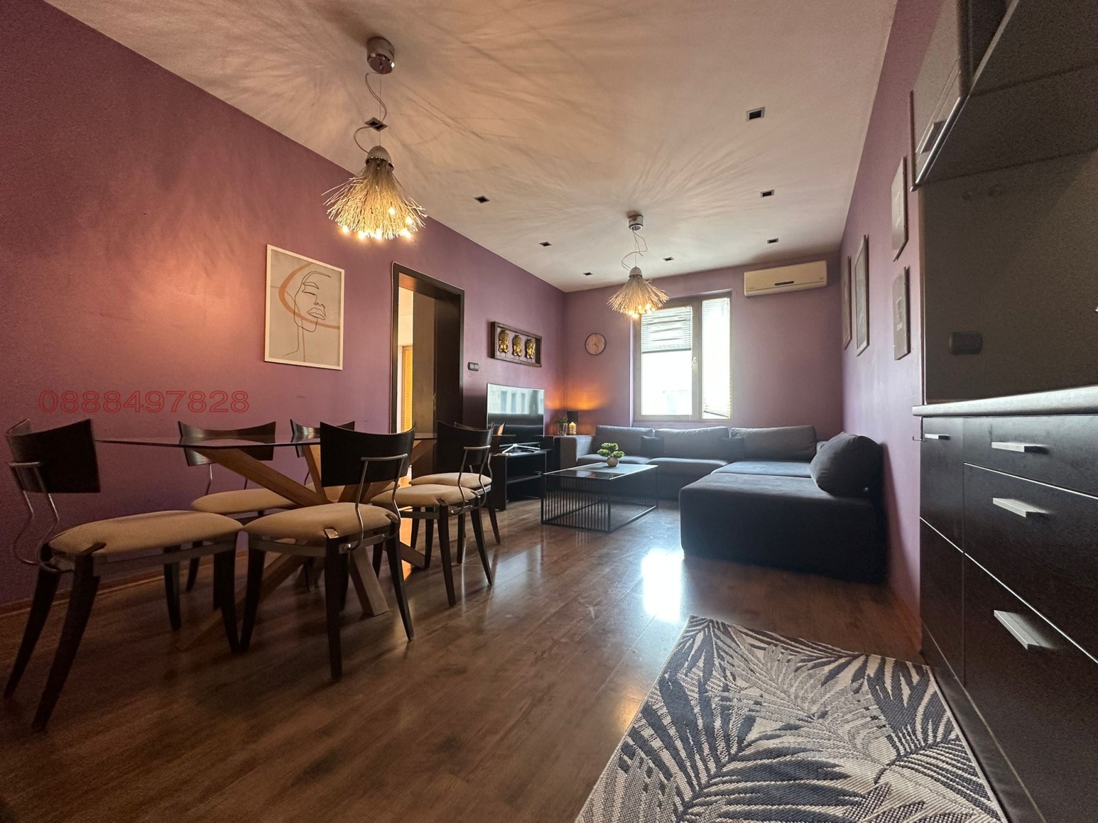 Дава под наем 3-СТАЕН, гр. София, Център, снимка 8 - Апартаменти - 54088579