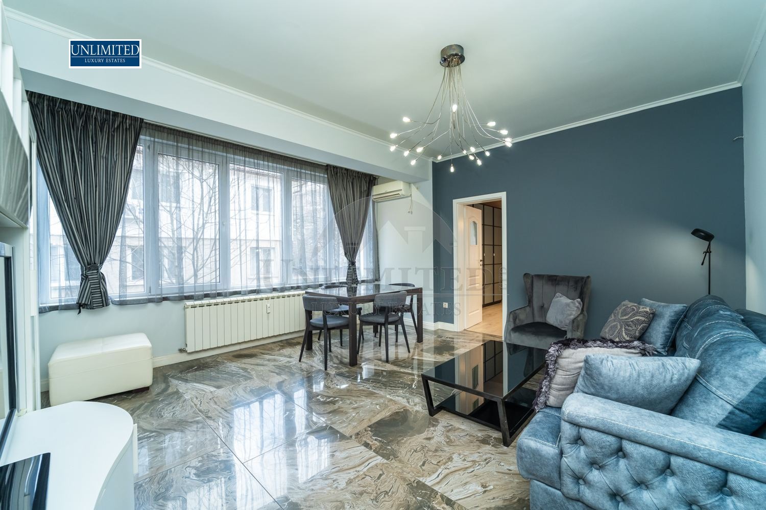 Дава под наем 3-СТАЕН, гр. София, Лозенец, снимка 2 - Апартаменти - 53834612