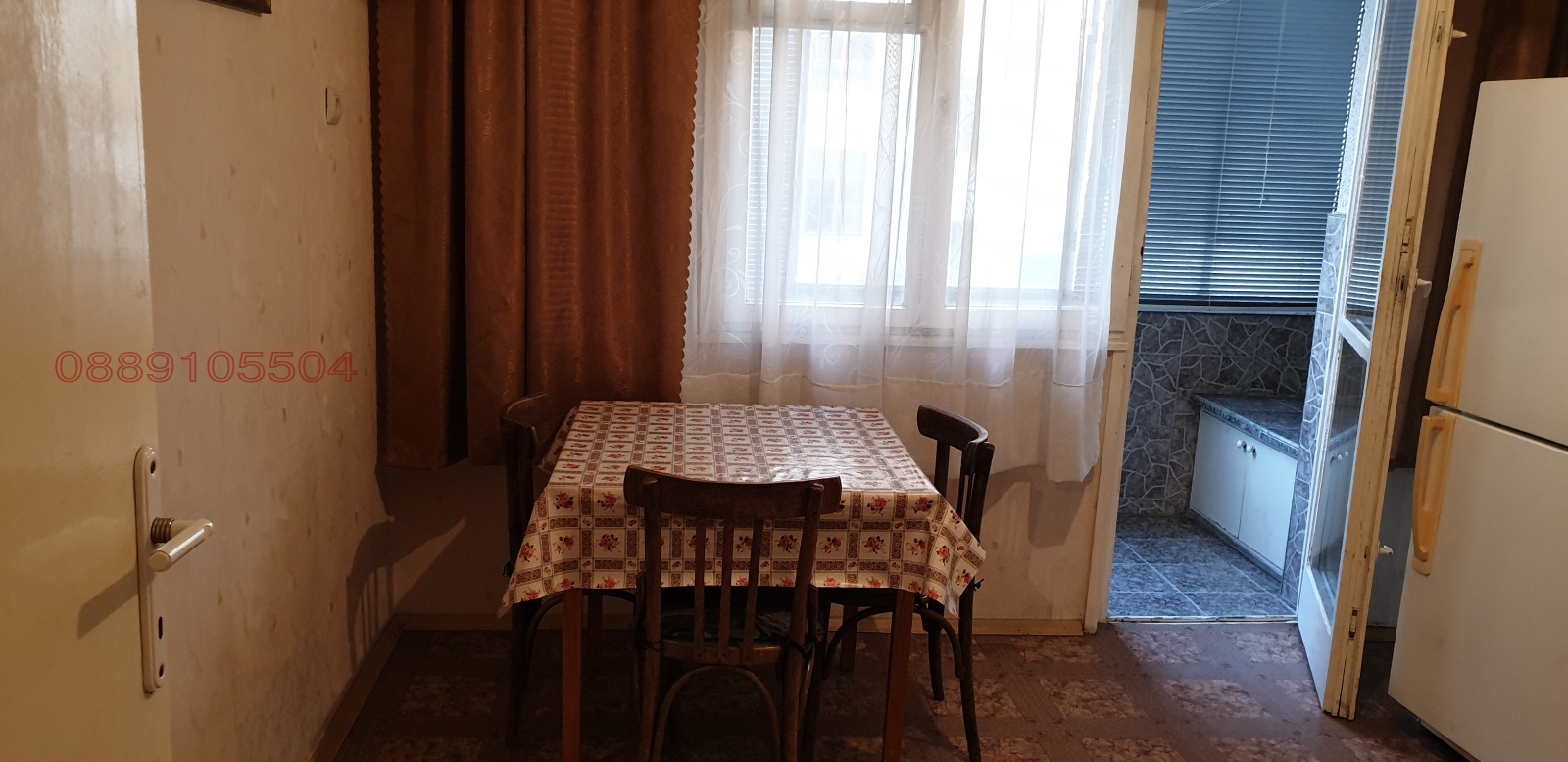 Дава под наем 1-СТАЕН, гр. Хасково, Училищни, снимка 2 - Апартаменти - 53622187