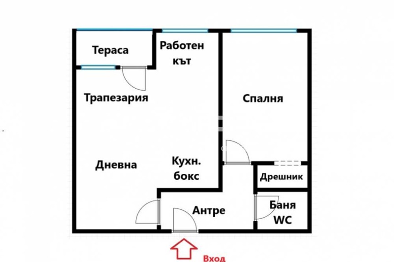 В аренду  1 спальня София , Център , 85 кв.м | 27526506 - изображение [3]
