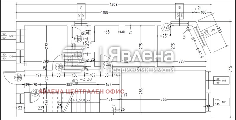 Дава под наем ОФИС, гр. София, Център, снимка 10 - Офиси - 56320352