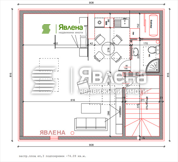 Da affittare  Casa Sofia , Tsentar , 284 mq | 38688731 - Immagine [2]