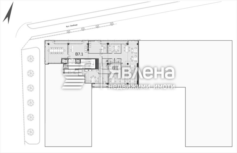 Дава под наем ОФИС, гр. Пловдив, Христо Смирненски, снимка 7 - Офиси - 53090887
