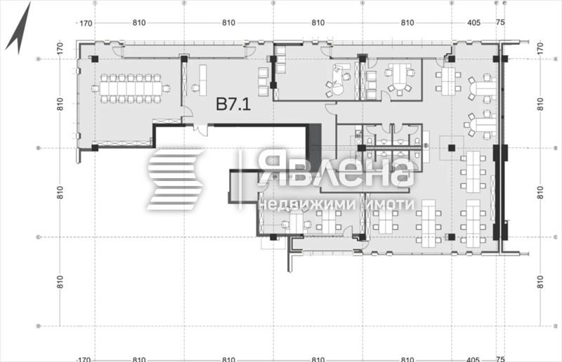 Дава под наем ОФИС, гр. Пловдив, Христо Смирненски, снимка 6 - Офиси - 53090887