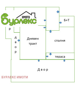 3-стаен град Варна, м-т Пчелина 14