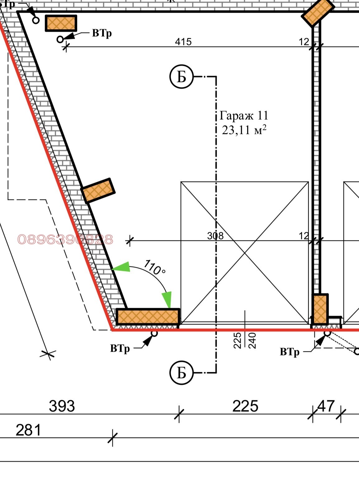 Дава под наем ГАРАЖ, ПАРКОМЯСТО, гр. Русе, Веждата, снимка 6 - Гаражи и паркоместа - 53678599