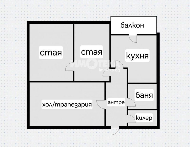 Vuokrattavana  3+ makuuhuone Sofia , Oborište , 95 neliömetriä | 26113133 - kuva [4]