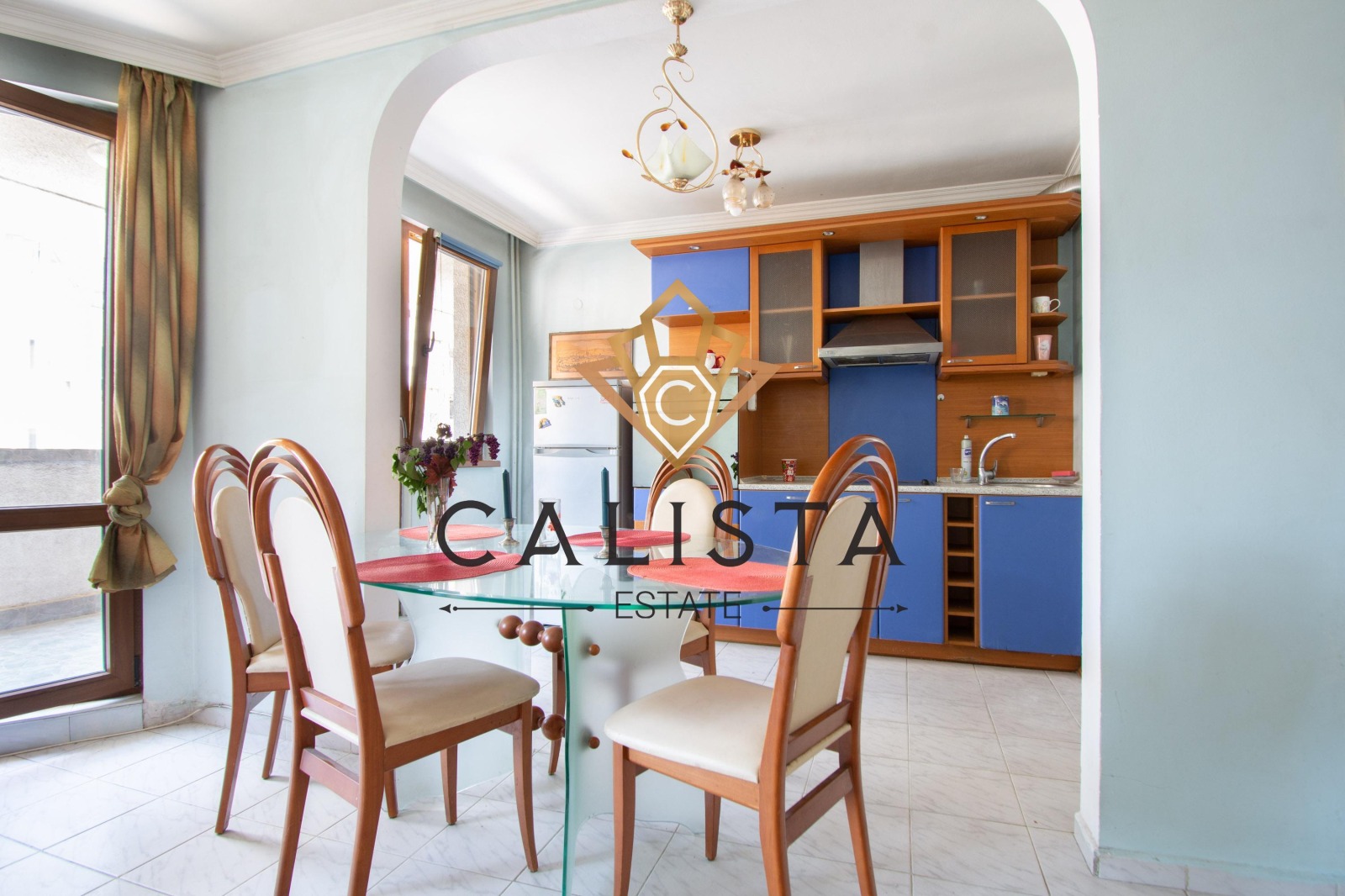 Дава под наем 2-СТАЕН, гр. София, Хладилника, снимка 4 - Апартаменти - 53723783