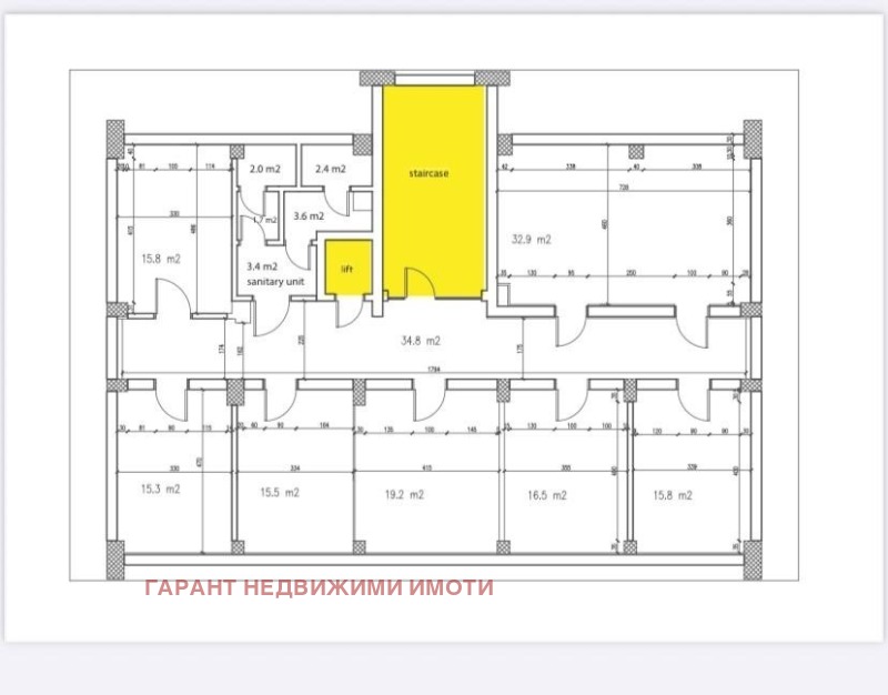Дава под наем ОФИС, гр. Габрово, Център, снимка 7 - Офиси - 52468398