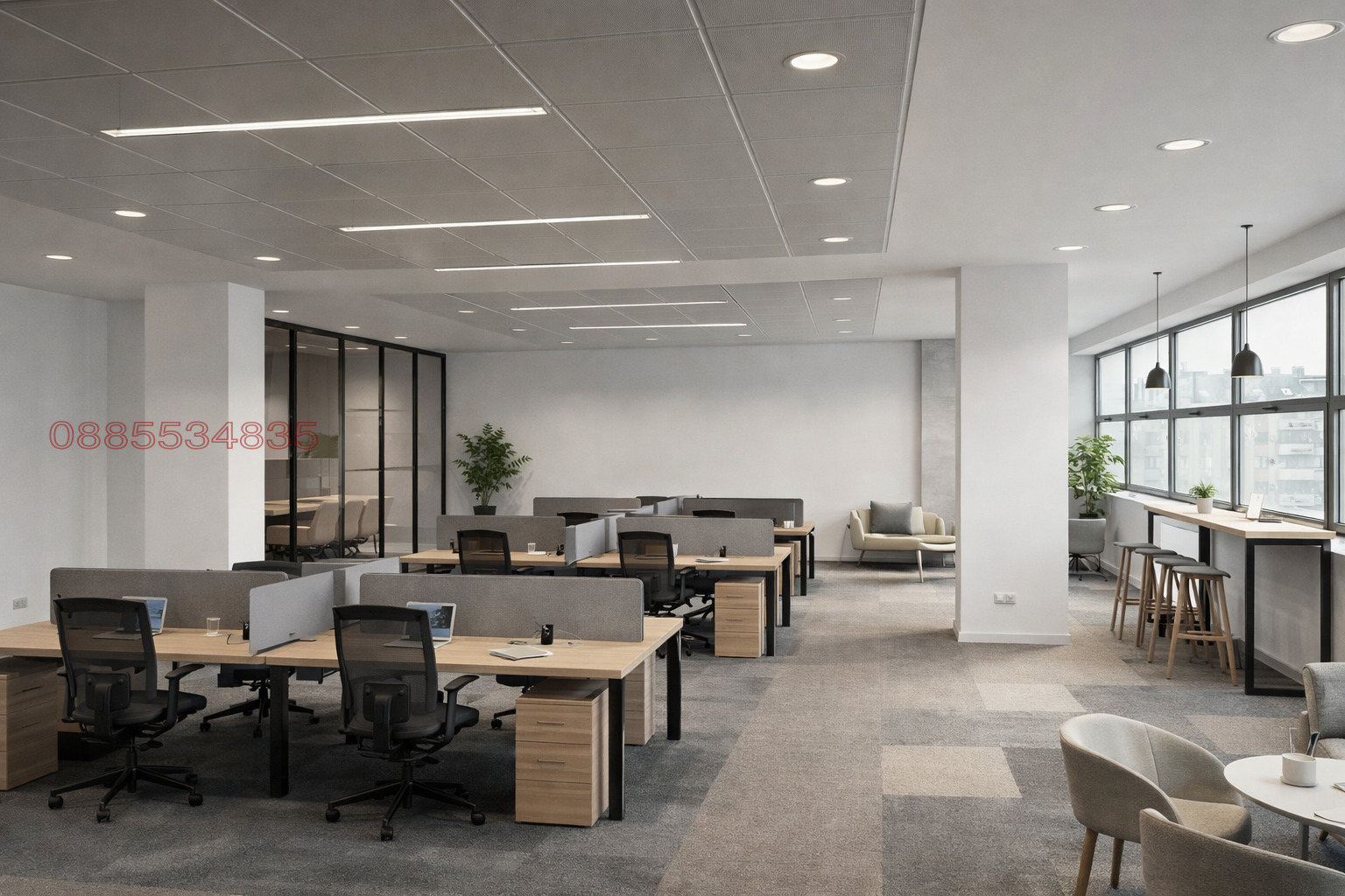 Дава под наем ОФИС, гр. София, Левски В