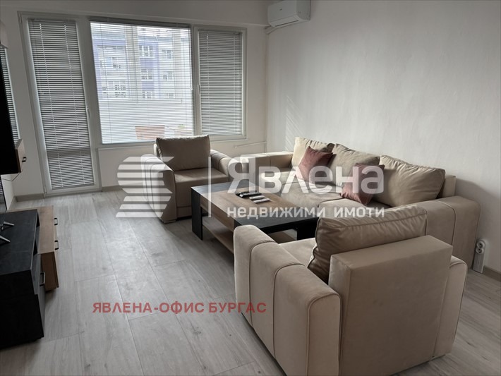 Дава под наем 3-СТАЕН, гр. Бургас, Славейков, снимка 2 - Апартаменти - 52656626