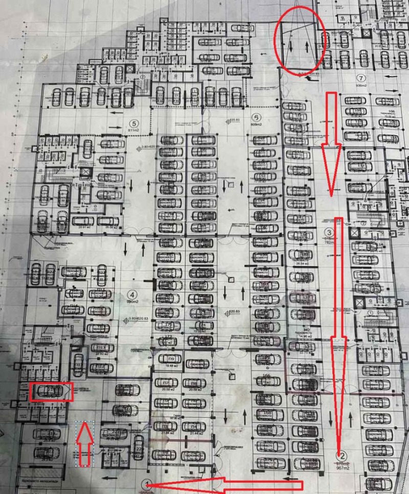 A louer  Place de parking Sofia , Manastirski livadi , 18 m² | 79852658 - image [2]