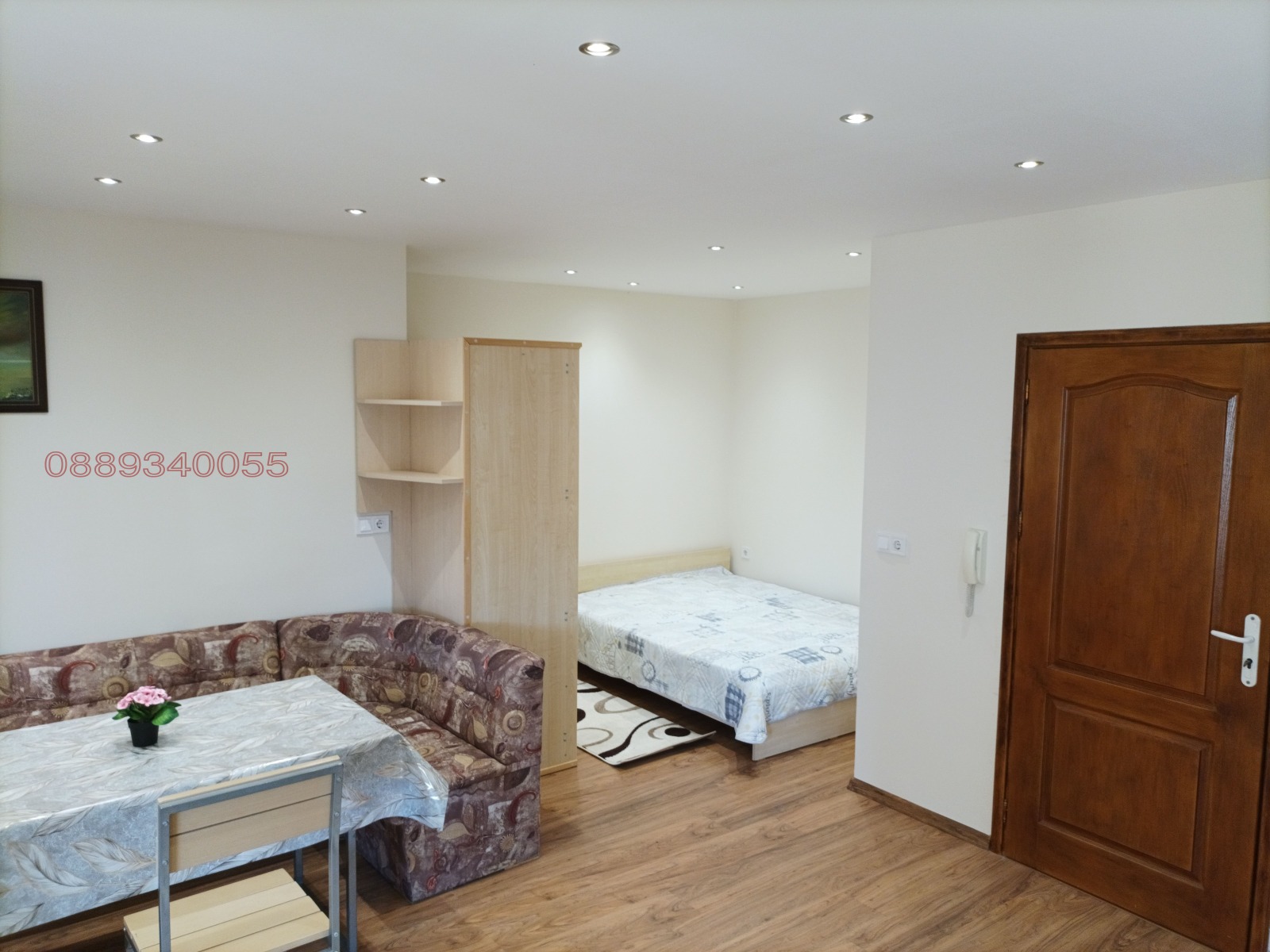 Дава под наем 1-СТАЕН, гр. Бургас, Възраждане, снимка 2 - Апартаменти - 54176942