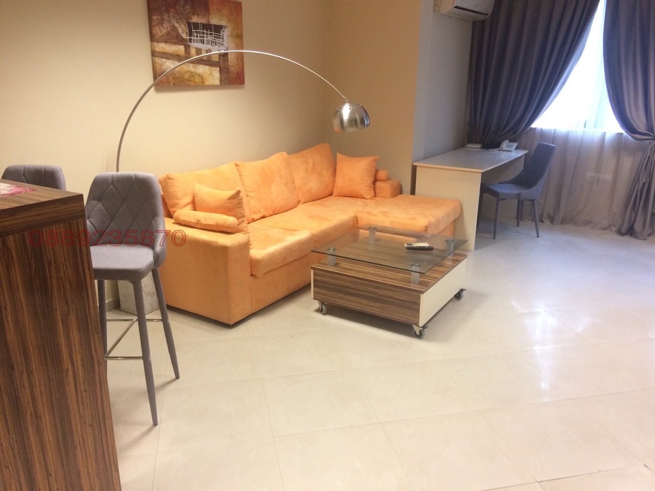 Дава под наем 1-СТАЕН, гр. Пловдив, Кършияка