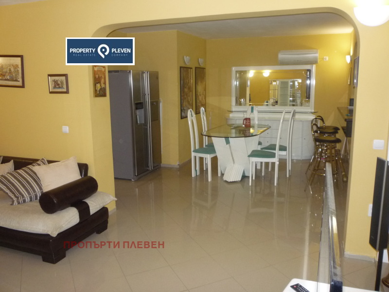 Дава под Наем 3-СТАЕН в град Плевен, Идеален център - 105 кв.м / 613.55 € » 1 200 лв., ПРОПЪРТИ ПЛЕВЕН