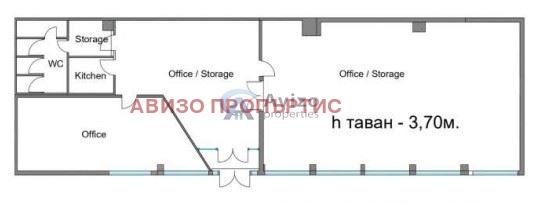 Дава под наем ОФИС, гр. София, Гео Милев, снимка 5 - Офиси - 52776182