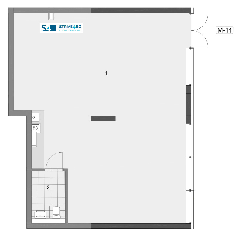 Дава под наем МАГАЗИН, гр. София, Манастирски ливади, снимка 11 - Магазини - 52377533