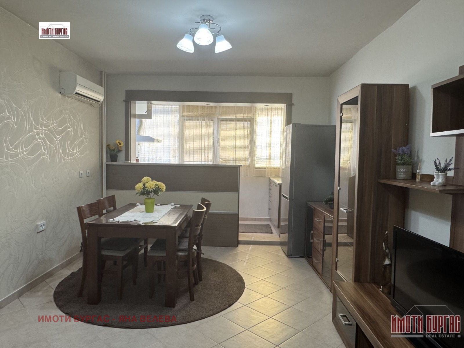 Дава под наем 3-СТАЕН, гр. Бургас, Изгрев, снимка 3 - Апартаменти - 54258447