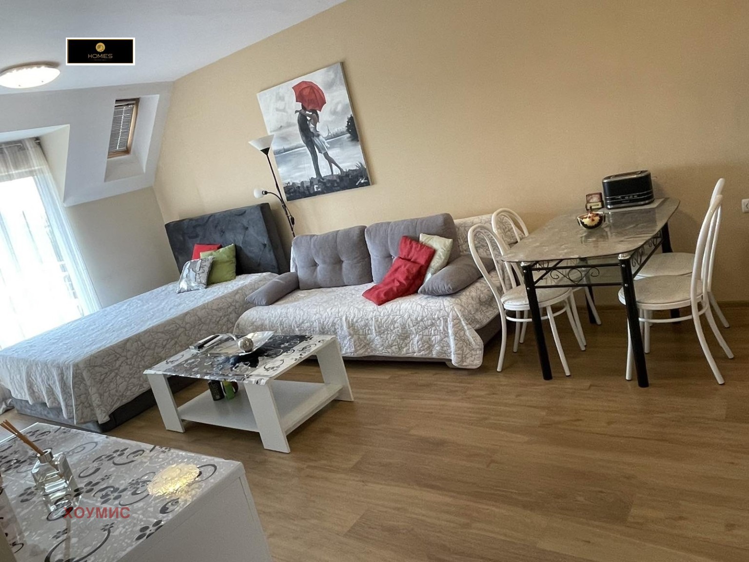 Дава под наем 1-СТАЕН, гр. Бургас, Сарафово, снимка 2 - Апартаменти - 54304416