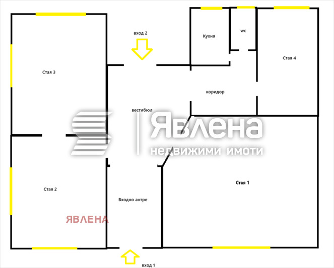 Дава под наем ОФИС, гр. София, Център, снимка 14 - Офиси - 56300498