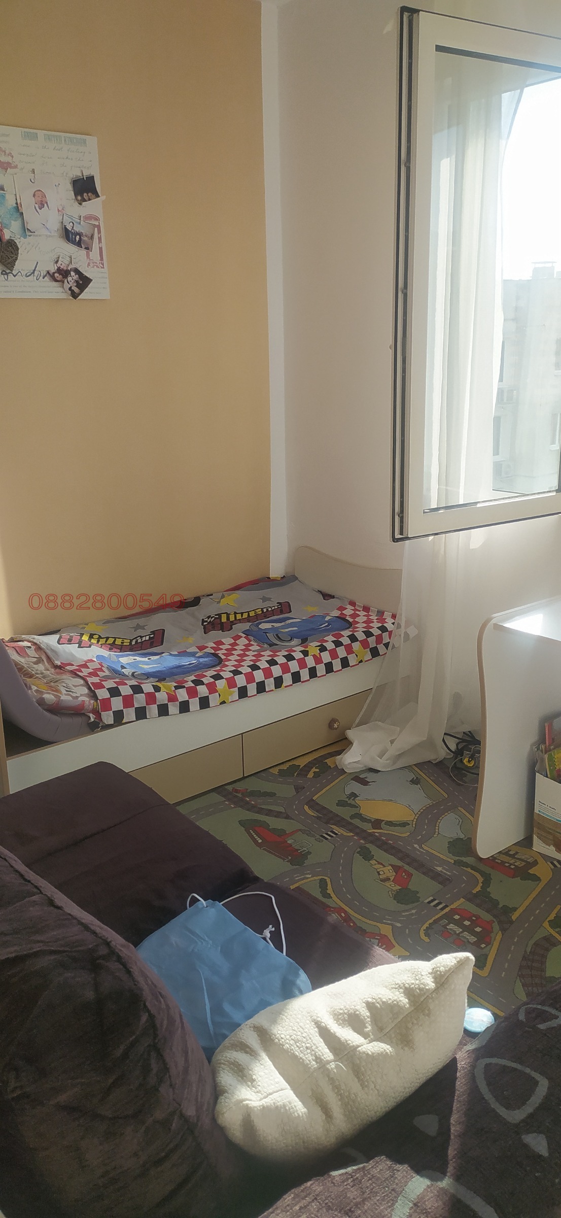 Дава под наем 2-СТАЕН, гр. София, Люлин 10, снимка 3 - Апартаменти - 54211984