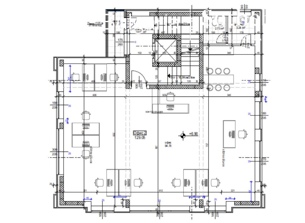 Дава под наем ОФИС, гр. Пловдив, Център, снимка 12 - Офиси - 54002442