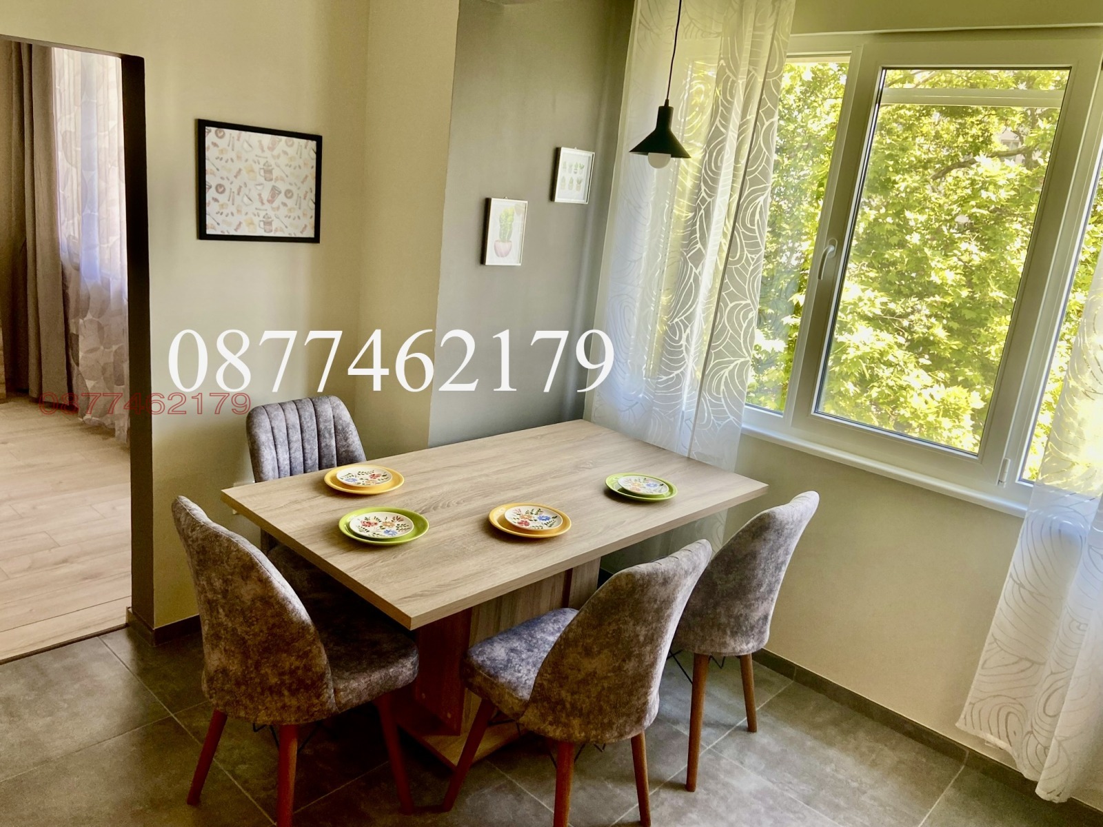 Дава под наем 4-СТАЕН, гр. Варна, Чайка, снимка 5 - Апартаменти - 54032211