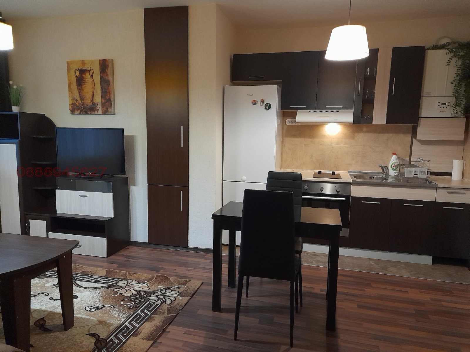 Дава под наем 1-СТАЕН, гр. Божурище, област София област, снимка 3 - Апартаменти - 53615771